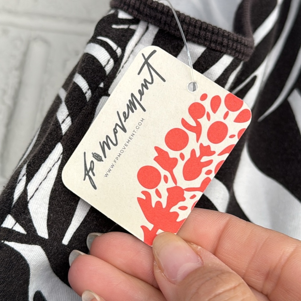 NWT FP Movement Printed Hot Shot Romper in Zebra - Picture 9 of 12
